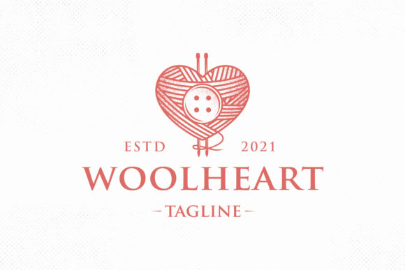 Download Wool Love Vintage Logo Template - Premium Resources