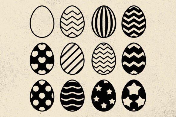 Download Easter Egg SVG Files, Easter Silhouette - Premium Resources